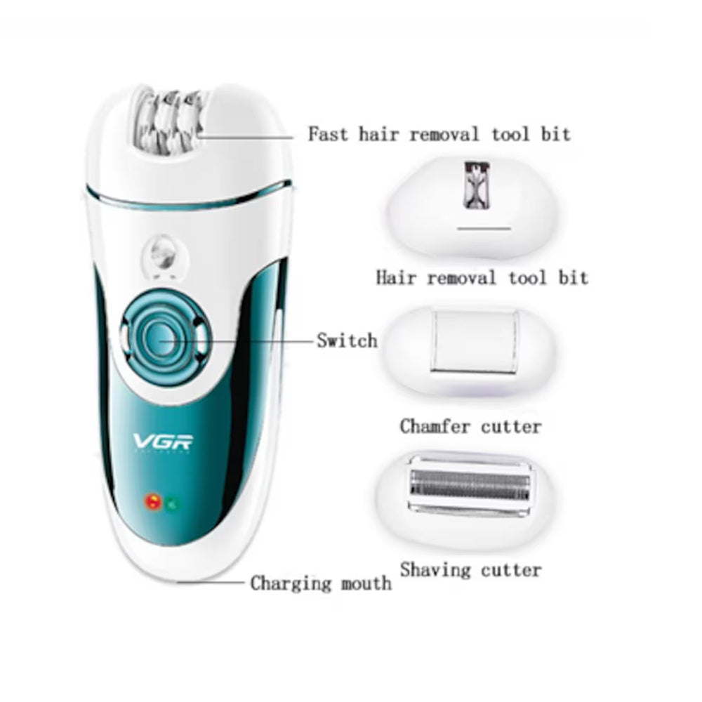 (NET) VGR Professional 4 in 1 Epilator / V-700