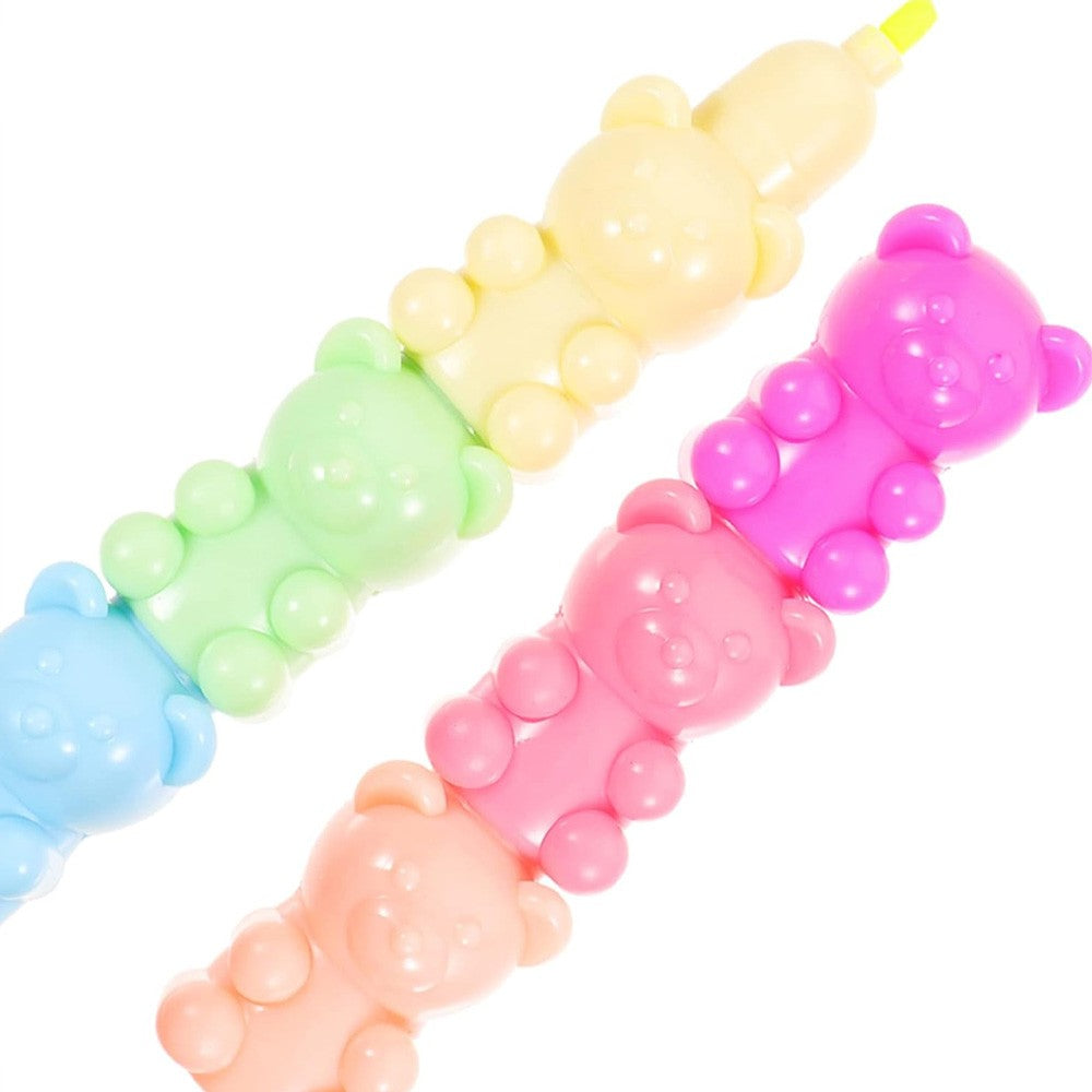 Cute Colorful Highlighters 6 pcs