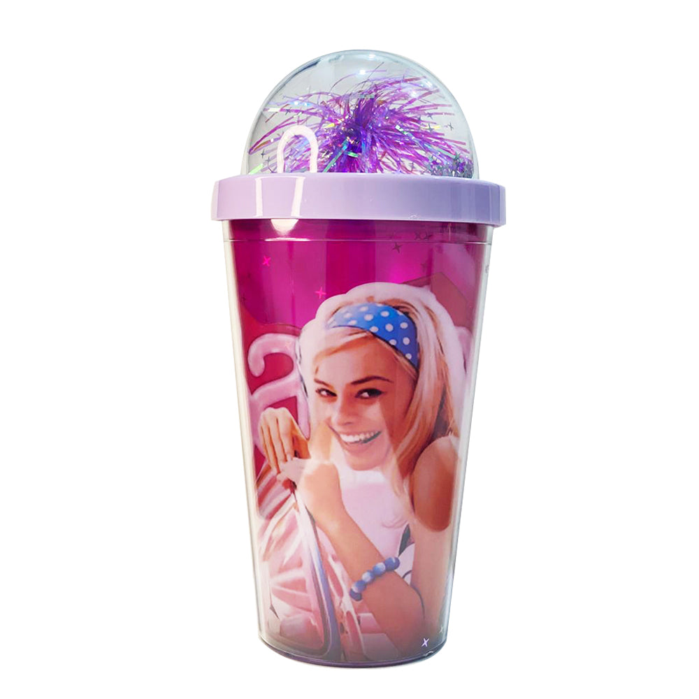 (NET)Barbie Plastic Cup 450ml