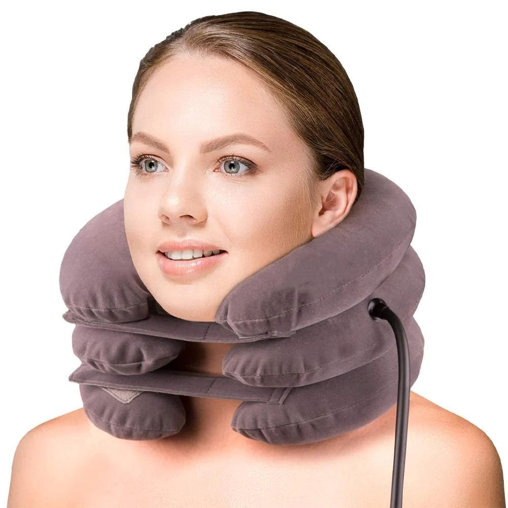 Inflatable Pillow Tractors for cervical spine, Three Layers / KR-085