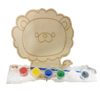 Animal Wood Coloring Crafts