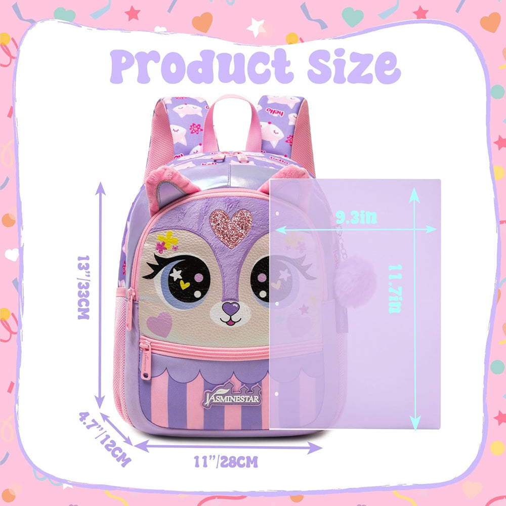 (NET) Unicorn Purple Backpack