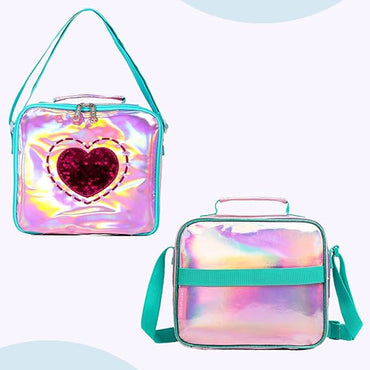 (NET) Mermaid Love School Bag Set Of 3 pcs