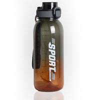 (Net) Leakproof And High Temperature Resistant Gradient Color Plastic Cup With Straw 1100 ML