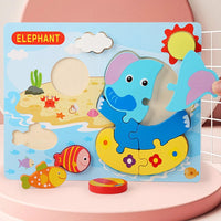 Engaging Wooden Animal Puzzles for Inquisitive Kids