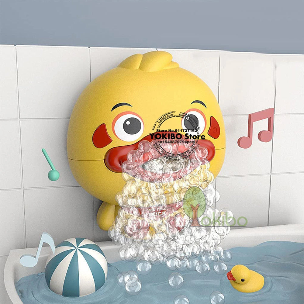 Baby Bath Bubble Duck Music Toy