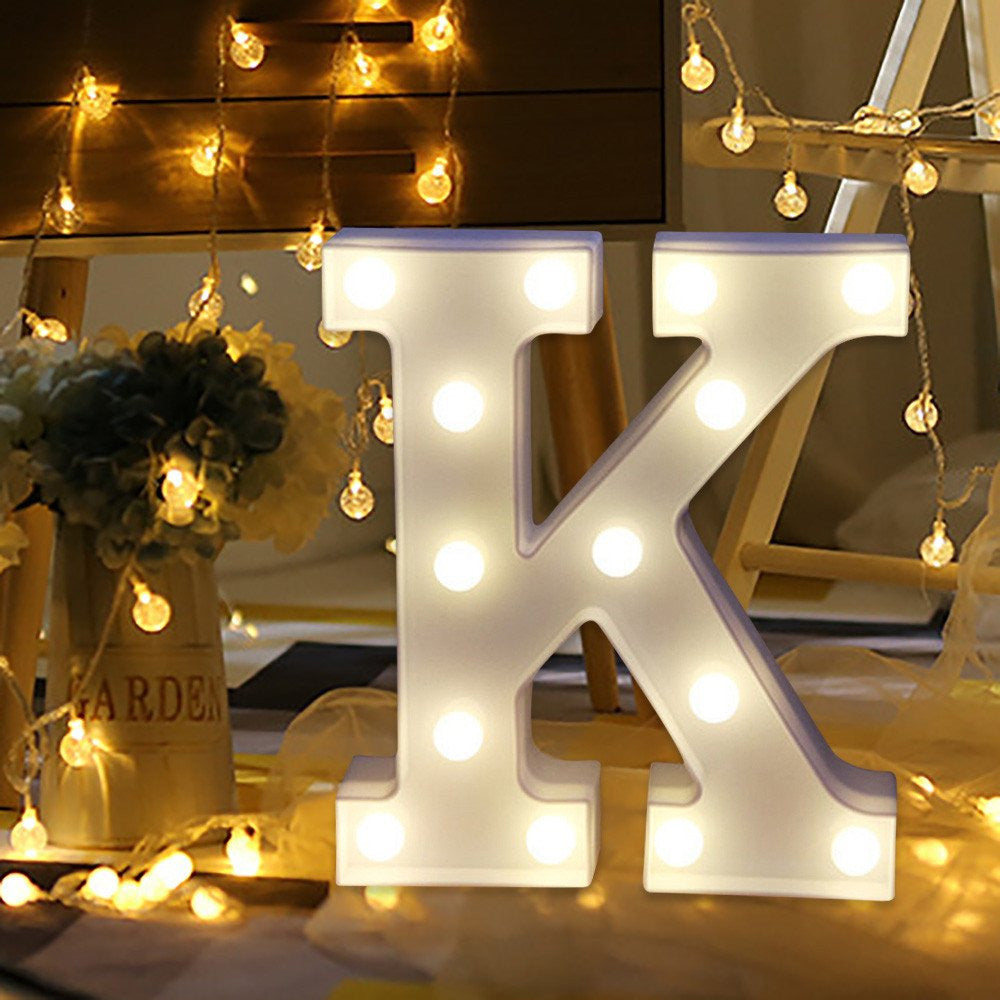 Led Light Alphabet