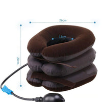 Inflatable Pillow Tractors for cervical spine, Three Layers / KR-085
