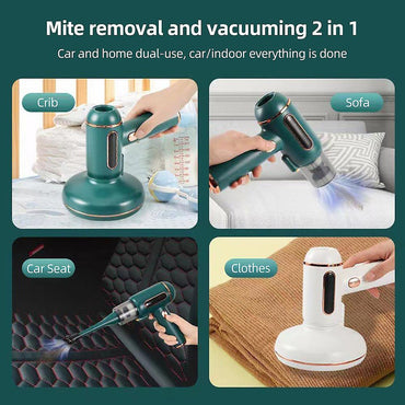 (Net) 3in1 Mattress Vacuum Cleaner USB Charging Electric High Pressure Household Mite Vacuum Cleaner Bed Vacuum Cleaner / JB-118