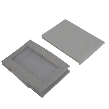 (Net) Pants Organizer Box Cotton Linen Wardrobe Jeans Storage Box For Clothes