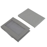 (Net) Pants Organizer Box Cotton Linen Wardrobe Jeans Storage Box For Clothes