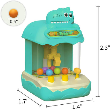 Mini Dinosaur Arcade Game with Colorful Balls