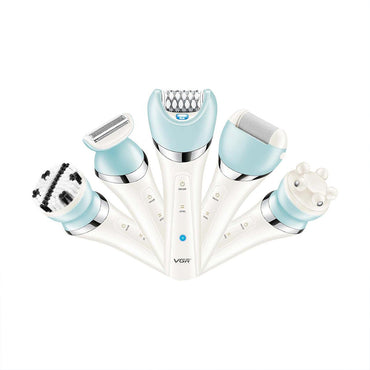 (NET)VGR Epilator for women for body, for face, for armpits, for heels, for depilation, for shaving / V-703