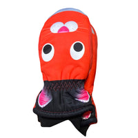 Kids' Windproof Waterproof Mittens - Cute Rabbit Design