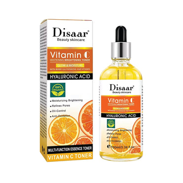 (NET) Disaar 100% Organic Beauty Hyaluronic Acid 2 In 1 Vitamin C Skin Whitening Toner 100ml / 224771