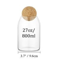 Kitchen Storage Jar With Lid 800ml