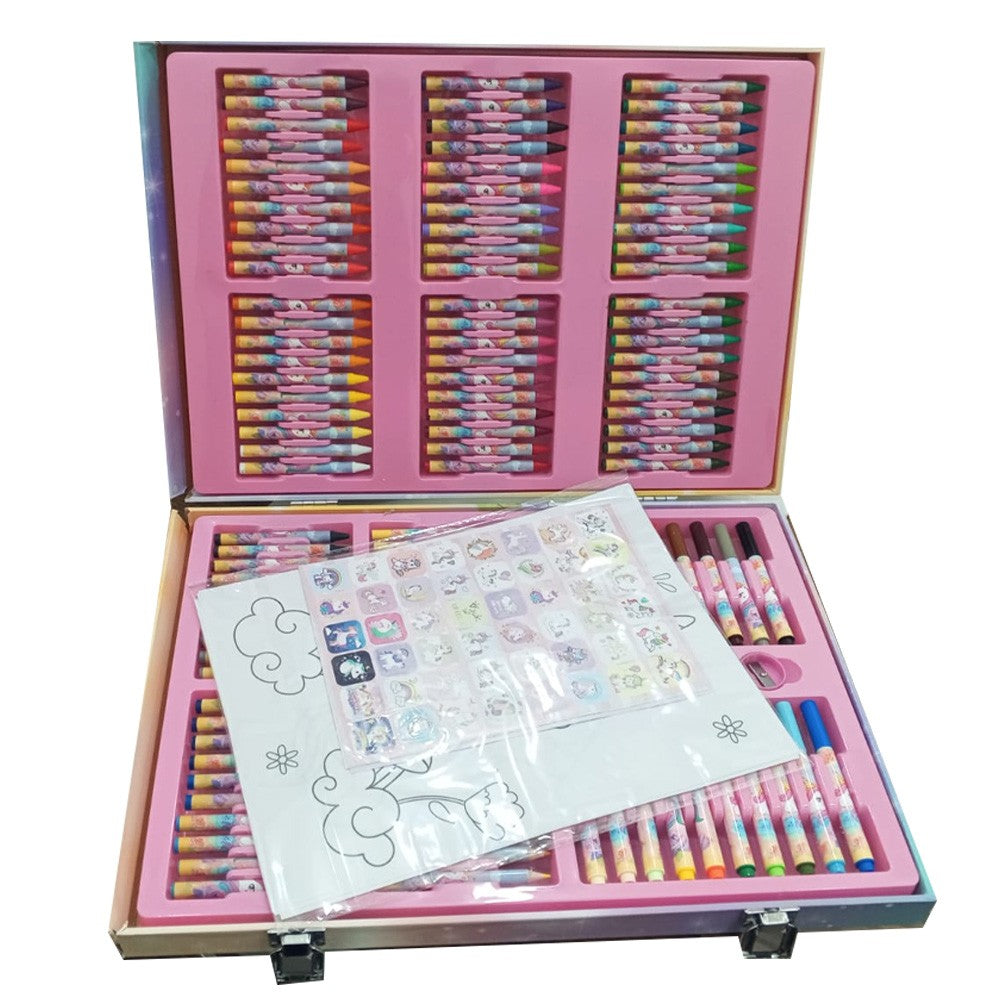 (NET) Unicorn Water Color Pen Set 160 pcs