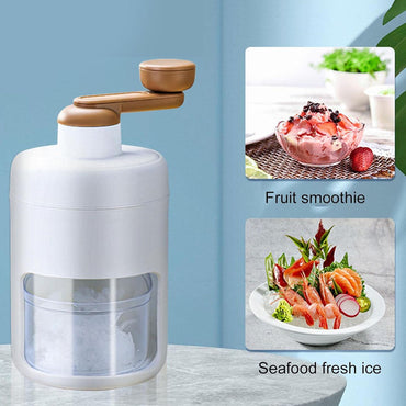 Mini Manual Shaver Portable Ice Maker Beverage Crusher Kitchen Tool Household