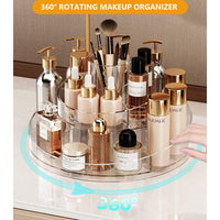 360 Degree Rotating Makeup & Skincare Organizer Large Capacity 1Layer / JN-688
