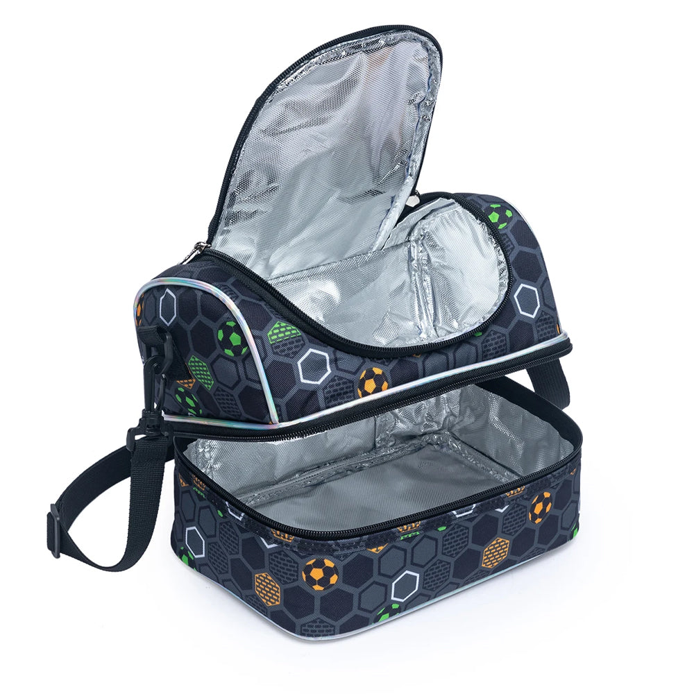 (NET) Basketball Kids Lunch Bag Insulated Bento