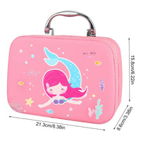 (Net) Nail Art Kit for Kids - Includes Stickers, Press-on Nails, Polishes, and More!