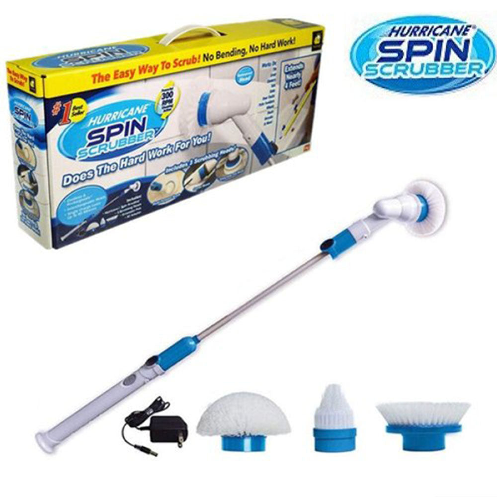 (Net) Hurricane Spin Scrubber Set Of Cleaning Brushes / R1-3816