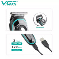 (NET) VGR Electric Hair Clippers Trimmer USB / V-075