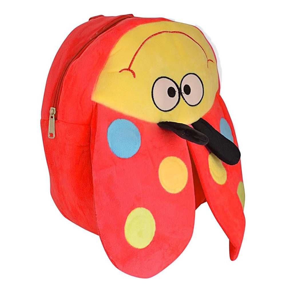 (NET) Tinny Tots Ladybug Velvet Baby Bag