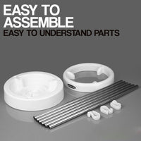 Rain Stand Stela Buckle up Plastic and Steel Rain Stand Stela, Umbrella Holder Organizer / 5890