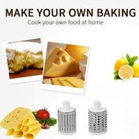 (Net) Tabletop Drum Grater Shredders & Slicers - Your Multifunctional Manual Vegetable Wizard