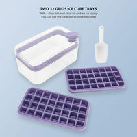 Freezer Ice Cubes Tray 2 Layers