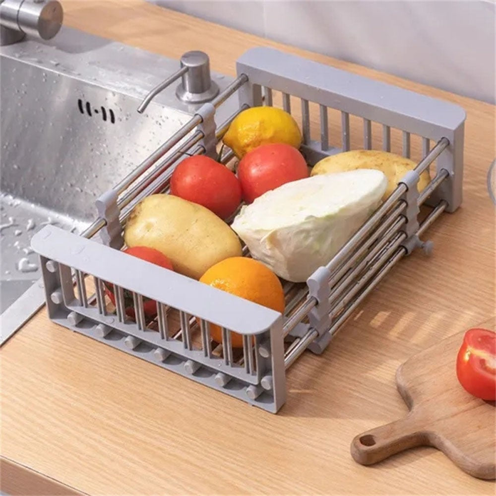 Multifunctional Drain Rack Kitchen Stainless Steel Shelving