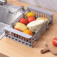 Multifunctional Drain Rack Kitchen Stainless Steel Shelving