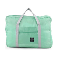 (net) New Nylon Foldable Travel Bag Unisex Large Capacity Luggage Bag