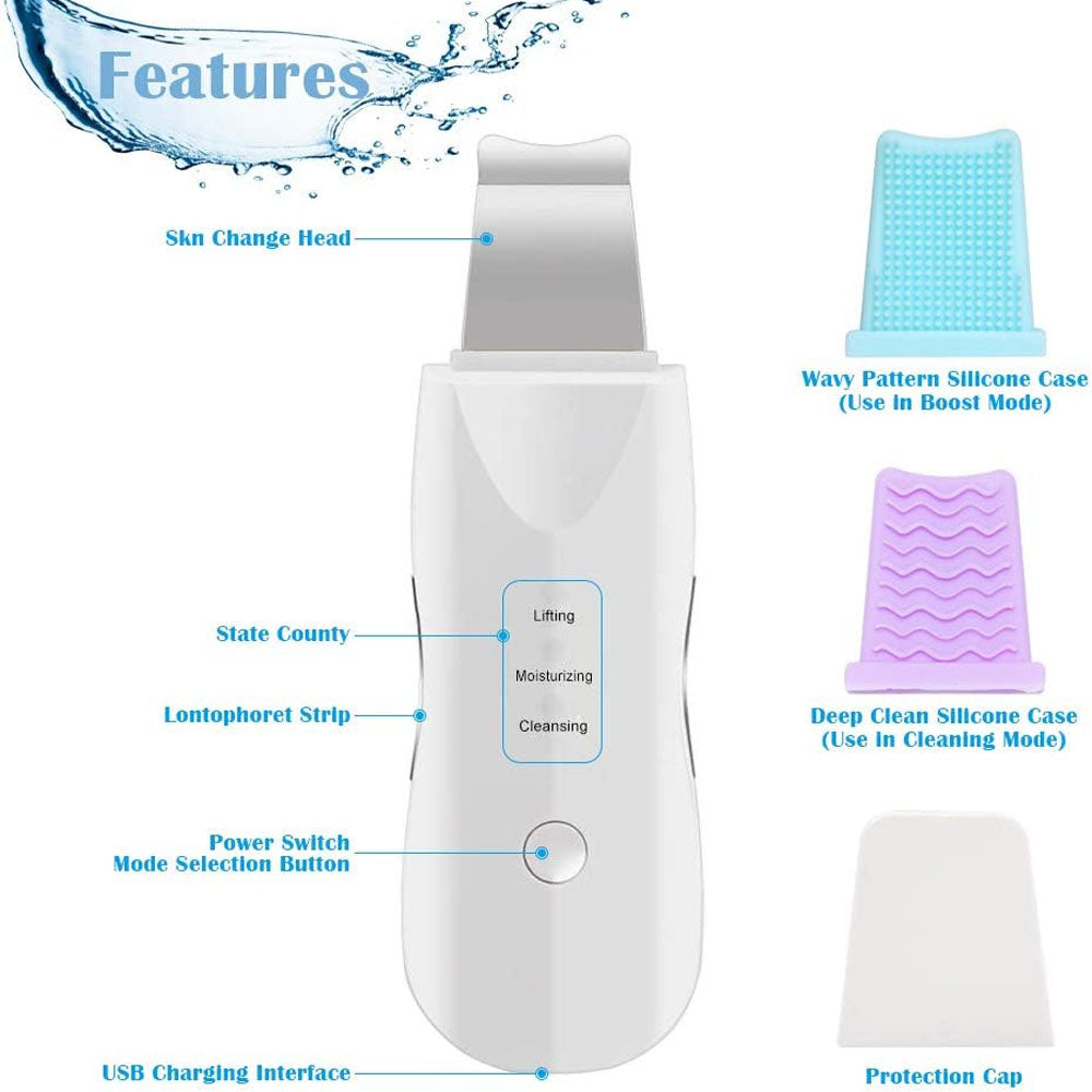 (Net) Skin Clean Machine Peeling Removes Facial Beauty Skin Scrubber / 8815