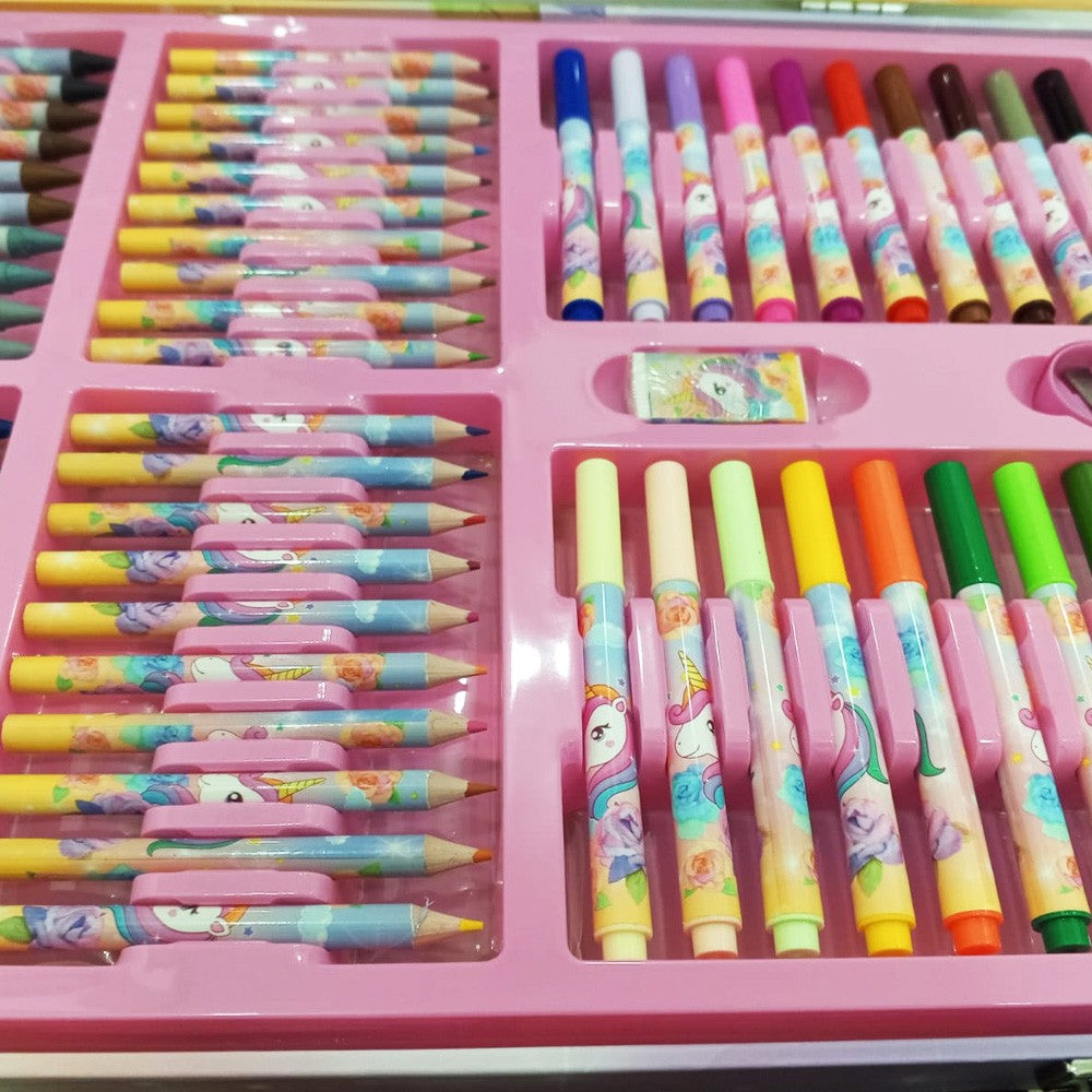 (NET) Unicorn Water Color Pen Set 160 pcs