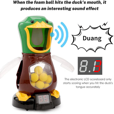 (NET) Hungry Duck Shooting Game with Air Pump Gun