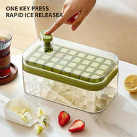 Freezer Ice Cubes Tray 2 Layers