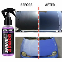 Shine Armor Fortify Quick Coat Ceramic Coating Car Wax - 3 in 1 Hydrophobic Car Polish, Waterless Wash, Shine / ZG-5557 / 972190