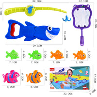 (Net) Summer Shark Grabber and Fish Catching Pool Fishing Game
