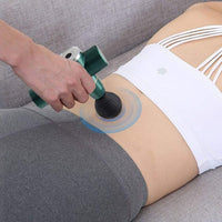 (Net) Muscle Massage Gun, USB Charging Powerful Muscle Percussion Massager Gun Comfortable Relaxing for Relieve Chronic Shoulder and Neck Pain