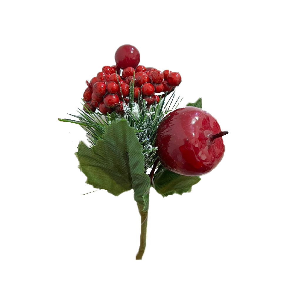 Christmas Mini Decoration Plant 15cm For Christmas Tree / XY14-324 / 51514