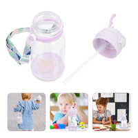 Plastic Bottle With Straw / KN-6