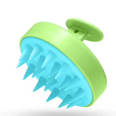 (NET) Silicone Massage Shampoo Comb Hair Cleaning Comb