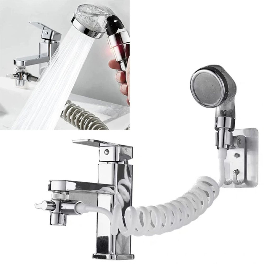 Set ABS Showerhead Set, Handheld Shower Sprinkler Set For Bathroom