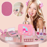 (Net) Nail Art Kit for Kids - Includes Stickers, Press-on Nails, Polishes, and More!