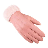 Women's Warm Winter Gloves - Stylish and Windproof