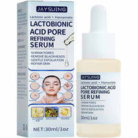 (NET) JATSUING Lactobionic Acid Witch Hazels Face Serums Anti-Aging Face Essence Pore Remover Oil 30ml