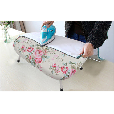 ( NET) Tabletop Ironing Board with Folding Legs