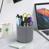 (net) Makeup Brush Holder Organizer Rotatable Cosmetics Brushes Storage